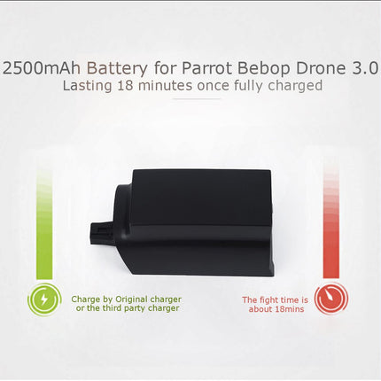 Goolsky 11.1V 2500mAh 10C 3S uzlādējams akumulators Parrot Bebop Drone 3.0 RC FPV drona kvadrokopteram