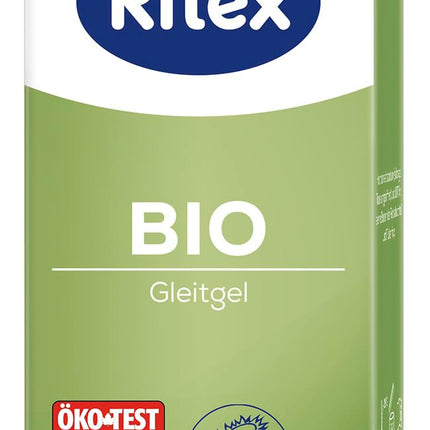 Ritex BIO lubrikants, 50 ml, vegāns un nav testēts uz dzīvniekiem, bez smaržvielām un krāsvielām, PEG, parabēniem un citiem konservantiem, ražots Vācijā