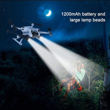 Oumefar Drone Arm Prožektoru Salokāms Nolaišanās Gear ar LED gaismu DJI Mini 3 Pro Drone Lukturīšu Piederumiem