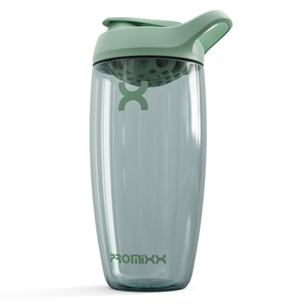 Promixx PURSUIT proteīna kratītājs – 700 ml augstākās kvalitātes kratītājs proteīna pulverim, uztura bagātinātājiem un pirms treniņa – necaurlaidīgs, bez BPA, viegli tīrāms – jūraszāļu zaļš
