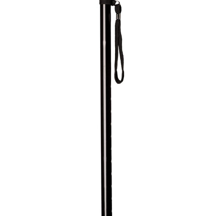 Izvelkami alumīnija rokturi, spieķis, melna krāsa, regulējami 74–95 cm, mīksts rokturis
