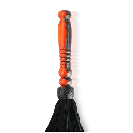 AUGSTĀKĀ kvalitāte - ROKĀM DARBOTA ĀDAS PĀTAGA seksam ar 36 siksnām un kopējo garumu 70,0 cm - 100% augstas kvalitātes govs āda/Erotiska pātaga, īsa SM, BDSM un bondage seksam