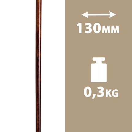 Koka spieķis, tumši brūns, 90 cm (618)