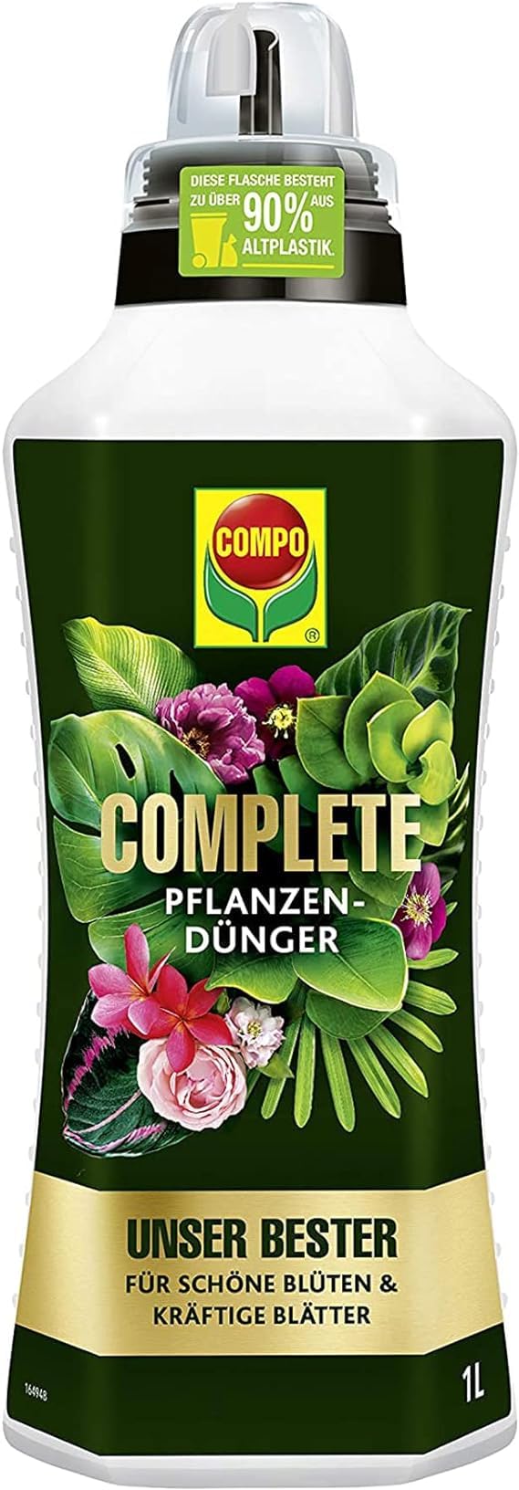 COMPO COMPLETE augu mēslojums visiem augiem, universāls mēslojums ar kalciju un magniju, 1 litrs