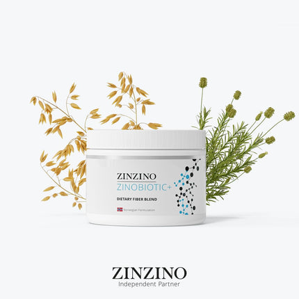 ZinZino Zinobiotic+ šķiedrvielu pulveris - daudzšķiedru komplekss - psilija sēnes un guāra sveķi - zarnu veselība - atbrīvojieties no uzpūsta vēdera - stipriniet imūnsistēmu pieaugušajiem - zarnu trakta ārstēšana uzpūsta vēdera gadījumā