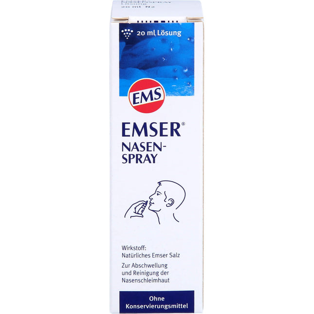 Emser deguna aerosols ar dabīgo Emser sāli bērniem un pieaugušajiem – alerģijām un saaukstēšanās gadījumā – 20 ml