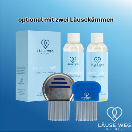 Double Power - augstākās kvalitātes utu losjons un utu šampūns - 200 ml - no klīnikas