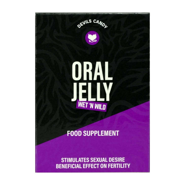 Morningstar - Devils Candy Oral Jelly - Garastāvokli uzlabojoša un stimulējoša iedarbība - Uztura bagātinātājs sievietēm un vīriešiem