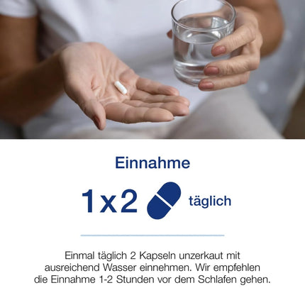 Baldriparan® Magnesium - augstas devas augstākās kvalitātes komplekss ar magnija bisglicinātu no aptiekas. Augsta biopieejamība. Laboratorijā pārbaudīts, vegāns un bez mākslīgām piedevām.