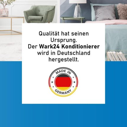 Wark24 ūdensgultas kondicionieris 250 ml - īpaši spēcīga aizsardzība - 20% aktīvo vielu saturs - bioloģiski noārdāms - efektīvi apkaro baktērijas, sēnītes, raugus un aļģes (3 iepakojumi)
