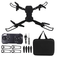 Drons ar 1080P kameru pieaugušajiem un bērniem, salokāms FPV kvadrokopters ar tālvadības pulti, 3 sānu šķēršļu apiešana, rotaļu lidmašīnas dāvanas zēniem un meitenēm