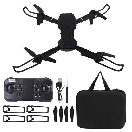 Drons ar 1080P kameru pieaugušajiem un bērniem, salokāms FPV kvadrokopters ar tālvadības pulti, 3 sānu šķēršļu apiešana, rotaļu lidmašīnas dāvanas zēniem un meitenēm