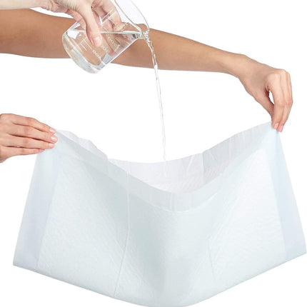 Medicīniskā ieliktnīte cilvēkiem ar urīnpūšļa vājumu | 100 gabali | 6 slāņu absorbējošs ieliktnis nesaturēšanas gadījumiem 40 x 60 cm | Ideāli piemērots arī mazuļiem vai kā kucēnu paliktnis
