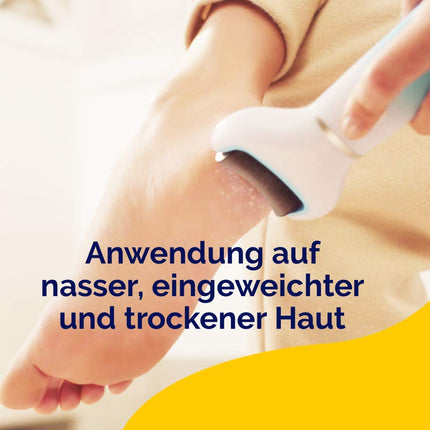 Scholl Expert Care mitro un sauso zobu birstīšu īpaši izturīgie rullīši – Scholl elektrisko tulznu noņēmēju uzpilde – Ar dimanta daļiņām – 2 ruļļi, pelēki, 2 gabali (1 iepakojums)