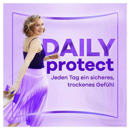 Always Daily Protect ikdienas ieliktnīši sievietēm, garie (64 ieliktnīši), Gigapack, bez smaržas