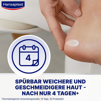 Hansaplast Anti Callus Intensive Cream (75 ml), pēdu krēms sacietējumu noņemšanai, mitrinošs sacietējumu krēms ļoti sausai ādai ar urīnvielu