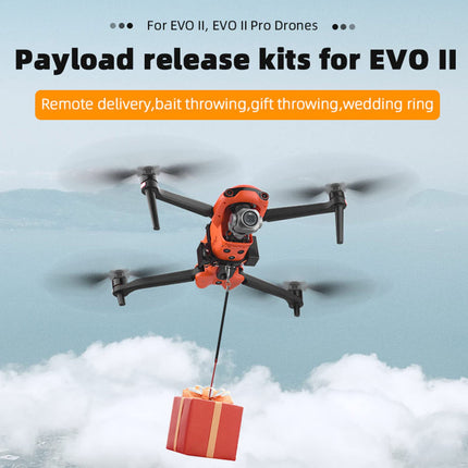LICHIFIT Drone Airdrop sistēma EVO II Pro/II kāzu bildinājumu piegādes ierīcei Tālvadības pults metēja piederums
