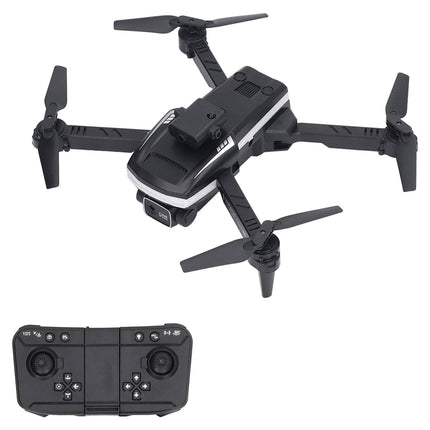 S162 FPV RC drons, 4K HD divu kameru WiFi kvadrokopters ar lidošanu ar ceļa punktiem, regulējams ātrums, 360° pagriezieni, automātiska fotografēšana, automātiska nolaišanās.