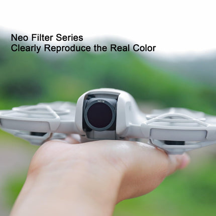 Uvafly Neo ND filtrs, daudzslāņu pārklājuma magnētiskie kameras objektīva filtri DJI Neo dronu aksesuāriem, 5 gabalu iepakojums (UV/ND8/ND16/ND32/ND64)