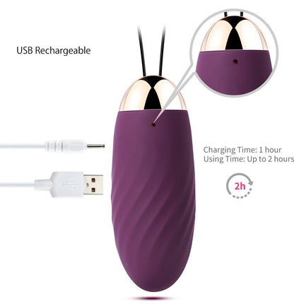 Luksusa vibrējoša ola ar tālvadības pulti, klusa un spēcīga vibrējoša ola viņai, G-punkta klitora stimulators, anālais vibratora dildo ar 26 vibrācijas režīmiem, seksa rotaļlieta pāriem
