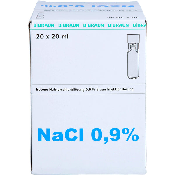 B Braun fizioloģiskais šķīdums 0,9% Miniplasco connect 20x20 ml