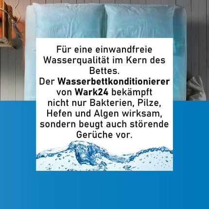 Wark24 ūdensgultas kondicionieris 250 ml - īpaši spēcīga aizsardzība - 20% aktīvo vielu saturs - bioloģiski noārdāms - efektīvi apkaro baktērijas, sēnītes, raugus un aļģes (3 iepakojumi)