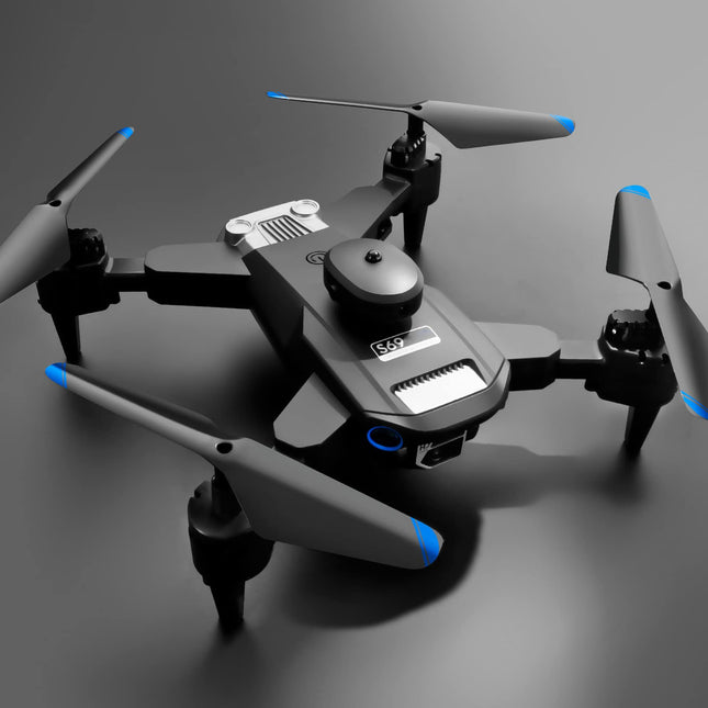 Drons ar 4K UHD kameru, 50x tālummaiņu, gravitācijas uztveršanu, inteliģentu lidošanu, 15 minūšu lidojuma laiku, 4. līmeņa vēja pretestību, tālvadības kvadrokopters iesācējiem