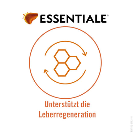 ESSENTIALE® kapsulas 300 mg aknu slimību ārstēšanai | 90 gabali | augu izcelsmes zāles | lai uzlabotu aknu bojājumu simptomus, ko izraisa nepareizs uzturs vai aknas bojājošas vielas