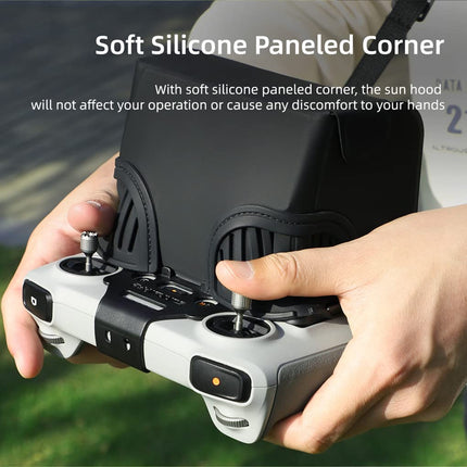 Taoke RC silikona saules aizsargs, salokāms saules aizsargs D-JI RC Mavic Mini 3 un Mini 3 Pro tālvadības pultij