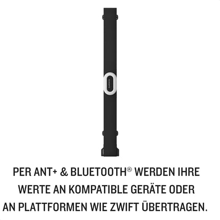 Garmin HRM-Pro Plus – krūšu siksna sirdsdarbības ātruma un skriešanas efektivitātes vērtību, piemēram, kadences un zemes kontakta laika, reģistrēšanai, skrejceliņš, ANT+ un Bluetooth tehnoloģija