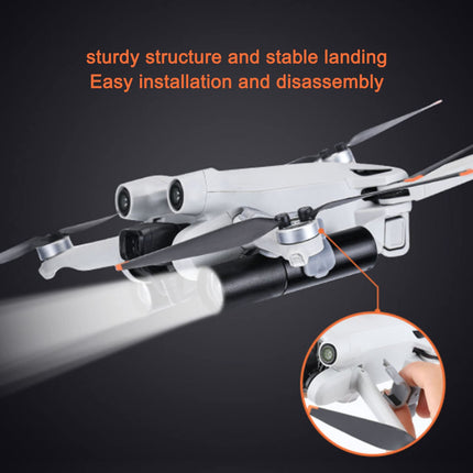 Oumefar Drone Arm Prožektoru Salokāms Nolaišanās Gear ar LED gaismu DJI Mini 3 Pro Drone Lukturīšu Piederumiem