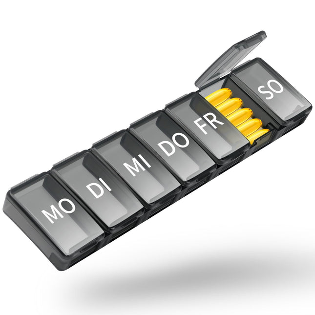 Opret tablešu kastīte 7 dienām, tablešu kastīte 7 dienām, tablešu kastīte tabletes nedēļas kastīte tablešu kastīte 7 dienām tablešu organizators zāļu uzglabāšanai