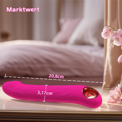 Dildo vibratora grūdiena funkcija, 2 vienā G-punkta vibrācija sievietēm, seksa rotaļlieta sievietēm pāriem, reālistisks silikona anālais dildo, Budoli erotiska seksa rotaļlieta 10 vibrācijas un 3 grūdieni