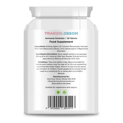 TransBlossom MTF 30 tabletes - sievietēm, uztura bagātinātājs