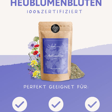 Siena ziedi 250g - siena ziedu ziedi siena ziedu sēžamās vannas lietošanai grūtniecības laikā - siena ziedu vanna, vannas tēja, ietīšanas un kompreses - dzemdību sagatavošanai | Dzemdību sagatavošana, sēžamās vannas no Herzlich Natur