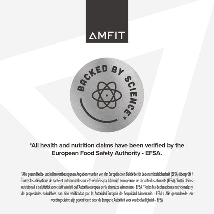 Amazon zīmols: Amfit Nutrition sūkalu proteīna pulveris, vaniļas, 33 porcijas (1 iepakojums)