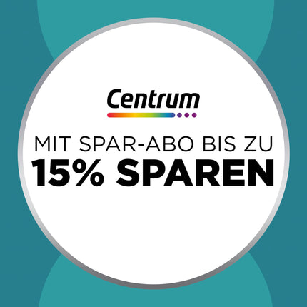 Multivitamīni - Centrum Generation 50+ Augstas kvalitātes uztura bagātinātājs ar mikroelementiem pieaugušajiem no 50 gadu vecuma, vitamīniem, minerālvielām un mikroelementiem, 1 x 180 tabletes