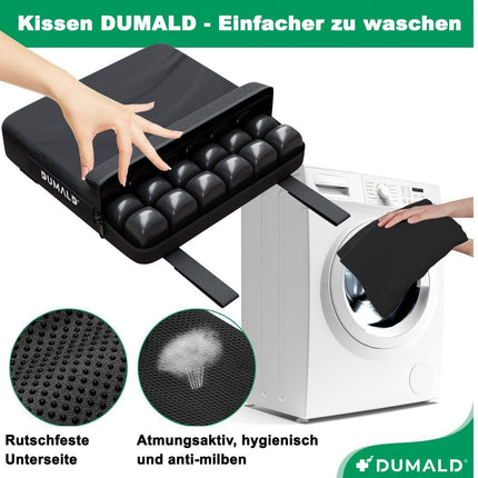 dumald Dekubitus Sitzkissen Rollstuhl - Anti dekubitus Kissen Rollstuhl Sitzkissen - Antidekubitus Sitzkissen - Anti-dekubitus-sitzkissen Anti Dekubitus - Sitzring steißbein Entlastung