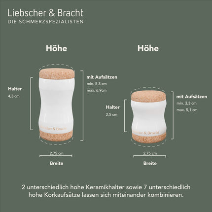 Liebscher &amp; Bracht oriģinālais žokļa glābējs: žokļa stiepšanas trenažieris zobu griešanai, galvas un žokļa sāpēm, košļāšanas muskuļu un žokļa līnijas korekcijai, ražots Vācijā, vingrinājumi lietotnē