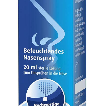 hysan Hyaluronspray - mitrinošs deguna aerosols ar hialuronskābi, 20 ml