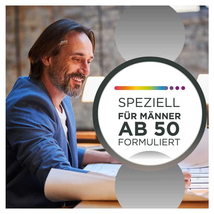 Centrum For Him 50+, 30 tabletes - augstas kvalitātes uztura bagātinātājs, kas īpaši paredzēts vīriešiem, kas vecāki par 50 gadiem, lai nodrošinātu pilnvērtīgu ikdienas mikroelementu piegādi - Iepakojums var atšķirties
