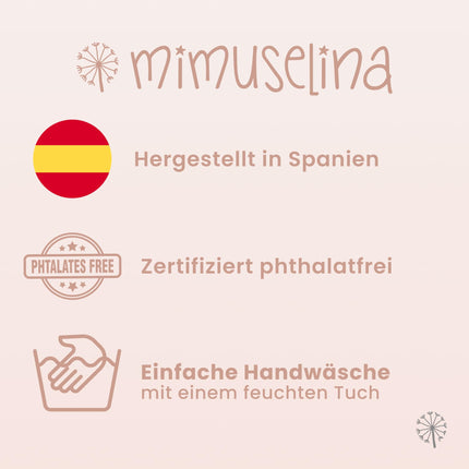 MIMUSELINA ķīļveida spilvens refluksa un koliku iztaisnošanai un novēršanai - pretrefluksa spilvens pieaugušajiem vai grūtniecēm, ūdensizturīgs un plastificēts | Pusloka - 35 x 28 x 6 cm