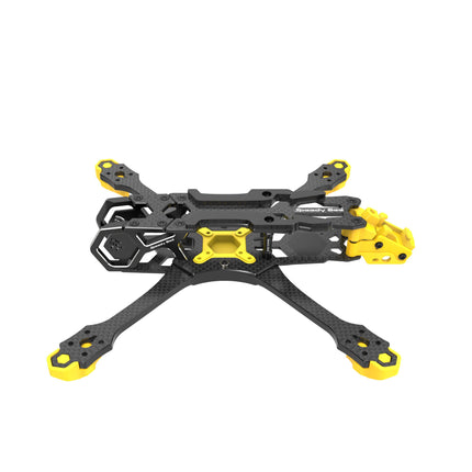 Master 5 FPV drona rāmis — 5 collu sacīkšu frīstaila kvadraciklu komplekts ar triecienizturīgu konstrukciju, vairāku kameru stiprinājumu, alumīnija siltuma izkliedes moduli DJI Air Unit O3 FPV FC ESC VTX ANTENAI, GPS