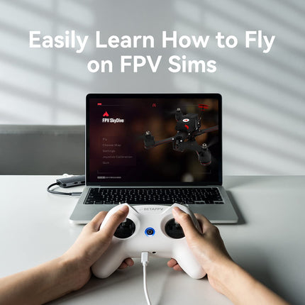 BETAFPV Cetus Pro FPV RTF drona komplekts ar tālvadības pulti, FPV brilles ar augstuma noturēšanas funkciju, pašaizsardzība, 3 lidojuma režīmi, bruņurupuča režīms, gatavs lidošanai, viegli iedarbināms FPV iesācējiem un pusaudžiem.