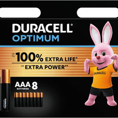 Topcom rācija ar darbības rādiusu līdz 6 km - automātiska trokšņu samazināšana, RC-6410 + Duracell Optimum AAA baterijas, 8 gab., līdz pat 100% papildu jauda vai papildu veiktspēja