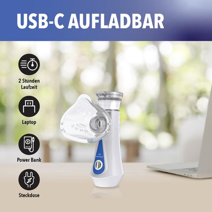 IEA medicīniskā inhalācijas ierīce, inhalators, smidzinātājs, inhalators bērniem, inhalatori pieaugušajiem, inhalators pieaugušajiem, mobilais inhalators