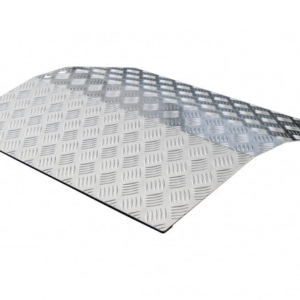 Durvju sliekšņa rampas sliekšņa tilts ratiņkrēslu rampa 81 cm garumā alumīnijs Alu