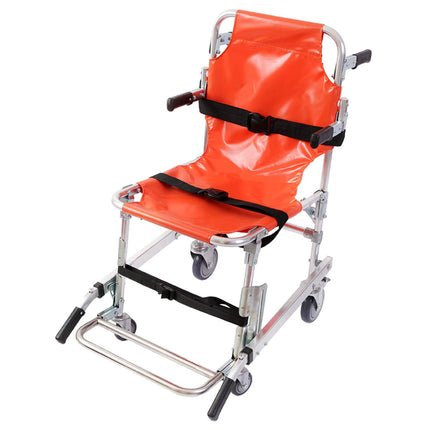 Transporta krēsls, evakuācijas krēsls, pārnēsāšanas krēsls, pacientu transports, kāpņu krēsls, slimnīcas krēsls, viegls, salokāms ātrās palīdzības ugunsdzēsēja evakuācijas krēsls ātrās palīdzības mašīnām ar sc