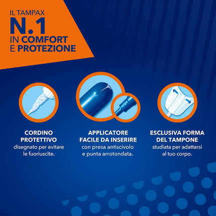 Tampax &amp; Go Super Plus x18 tamponi