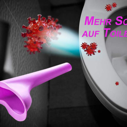 2 Urinella iepakojums sievietēm | Sieviešu silikona pisuārs | Pārnēsājams pisuārs sievietēm | Urināmais piltuve | Atkārtoti lietojams sieviešu pisuārs | Āra lietošanai | Kempingam